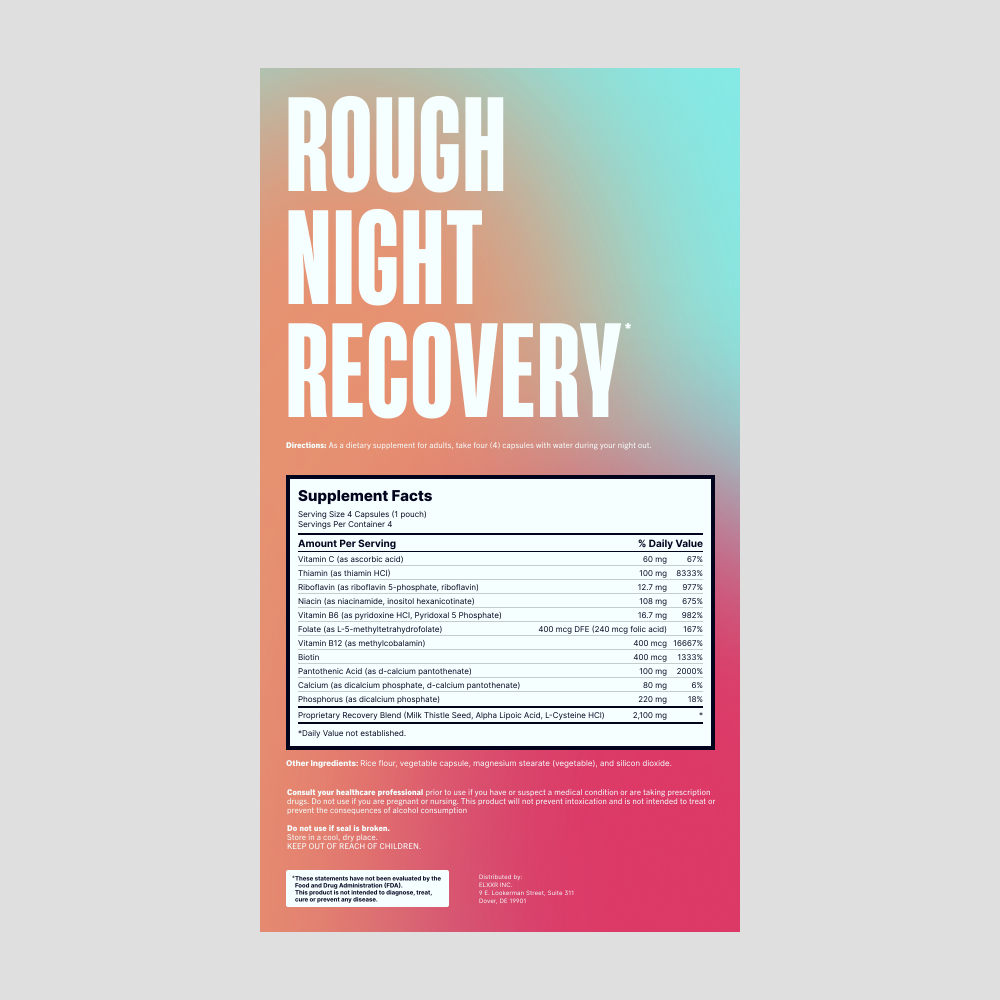 Rough Night Recovery (6-pack)